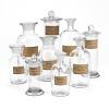 Wide mouth glass honey and jam jar with lid glass spice jar and glass honey jars. 1