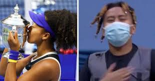Naomi osaka bf cordae cheers from stands. Naomi Osaka S Boyfriend Cordae Reacts To Her Winning The Us Open