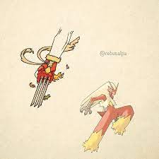 No 257 Blaziken Pokemon Blaziken Claws Pokeapon