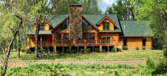 Need help deciding where to stay with your dog? Green Gables A Log Home On The Little Red River Real Log Homes