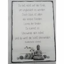 Holzschild Du Bist Nicht Auf Der Erde Um Unglucklich