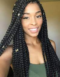 Pin By Thalia On Protective Hairstyles Box Braids Crochet Weave Braided Hairstyles Box Braids Styling Box Braids Hairstyles