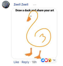 Maybe you would like to learn more about one of these? Foto Netizen Kongsi Kreativiti Lukis Itik Berdasarkan Gambar Yang Diberi Serius Lawak