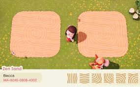 Zen Sand Pattern For Japanese Rock Gardens Creator Code Ma 9246 0808 4302 Animalcrossing Post Animal Crossing Animal Crossing Qr New Animal Crossing