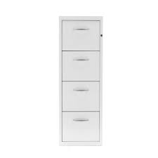 These magnetic label holders are not easy to find and im really surprised that more office supply stores do not carry them. A4 Filing Cabinet Insert 4 Drawers 415x420x1240 Mm White Aj Products Online