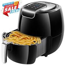 Friteuse Sans Huile 5 3l Et 1800w La Friteuse A Air Marque Aukuyee Friteuse A Air Chaud Friteuse Sans Huile Multi Air Fryer Air Fryer Healthy Healthy Oils