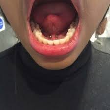 Tiny Tongue Web Piercing Image Web Piercing Tongue Web Piercing Tongue Piercing