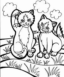 I am a copic marker colorist, so being able to print out on cardstock the pages i like is awesome! Cat Coloring Page Cat Free Printable Coloring Pages Animals