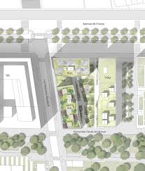 Metal Hurlant Logements Commerces Bureaux Paris Xiii Stadtebau Bau Stadt