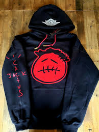 Cactus Jack Travis Scott Black Red Hoodie Sz M Astroworld Jordan 1 Air 4 T Shirt Estilo De Ropa Hombre Estilos De Ropa Ropa