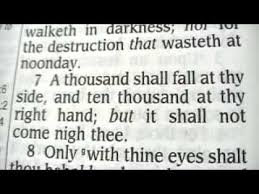 Psalm 91 King James Holy Bible - YouTube