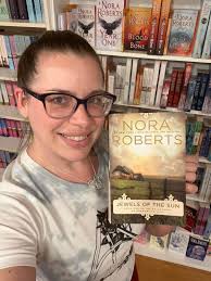Let's have some fun! Simon says……take a selfie holding one of your favorite  Nora Roberts books, share in the comments, and let us know where you're  from! And go! #noraroberts #selfie #favoritebooks #