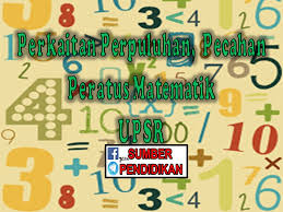 Bagaimana menukar pecahan kepada perpuluhan dan mencampurkannya. Perkaitan Pecahan Perpuluhan Peratus Matematik Upsr Sumber Pendidikan