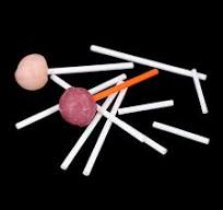 Eco-Friendly Food Grade Plastic Lollipop Sticks for Candy or Cake