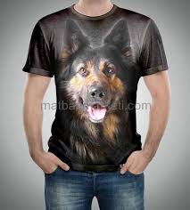 K9 Kurt Kopegi Desenli 3d Tisort Baski Desenler Ve Kurt