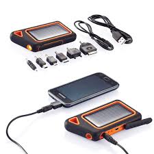 Waterbestendige Solar Charger Telefoonoplader Telefoonoplader Zonne Energie Mobieltjes