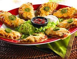 Bj S Avocado Egg Rolls Carbs Loaded Potato Skins Free Appetizer Food Mexican Food Recipes