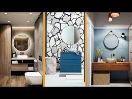 The deep lush green of the plants inject a refreshing colour to the room. 100 Modern Small Bathroom Design Ideas Small Bathroom Tiles Design Interior Decor Designs Youtube