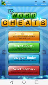 Find words for all your words with friends games and challenges (also for scrabble). Ez Words With Friends Cheat For Android Apk Download