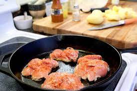 Need a head start on dinner? Cast Iron Chicken Thighs Recipe The Paleo Charmed Life