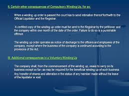 Winding up of companies pdf free download. I Compulsory Winding Up Ppt Download