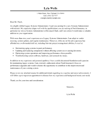 Best Legacy Systems Administrator Cover Letter Examples Livecareer