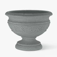 Elevate the everyday with expert craftsmanship from frontage's exclusive collections. 22 In Concrete Resin Saint Tropez Urn Bu22wgg Ersc22 The Home Depot