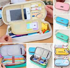 Best Sale Love Cute Student S Canvas Pen Bag Pencil Case Organizer Bags For Boys Girls Free Sipping Bg052 Cute Pencil Case Diy Pencil Case Cute School Supplies