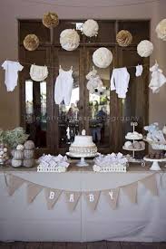 16 Cute Baby Shower Decorating Ideas In 2020 Baby Shower Vintage Baby Shower Diy Baby Shower Favors Diy
