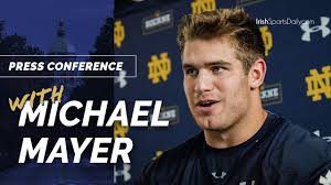 Notre Dame TE Michael Mayer Wants National Title