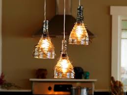 See more ideas about light, light fixtures, ceiling lights. Upcycle Wine Bottle Into Pendant Light Fixtures How Tos Diy