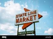 World famous state line market hi-res stock photography and images ...