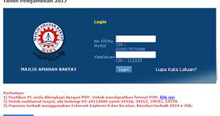 • selepas klik 'ok' tadi, ianya akan kembali ke halaman permohonan tadi. Syarat Kemasukan Mrsm Tingkatan 1 Semakan Kelayakan Mrsm Tingkatan 1 Pendidikanmalaysia Com