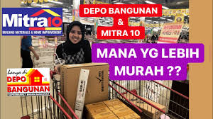 Pembayaran mudah, pengiriman cepat & bisa cicil 0%. Perbandingan Depo Bangunan Sama Mitra 10 Lebih Murah Mana Youtube