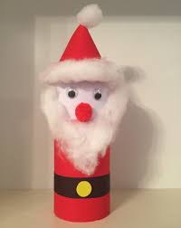 One child curls her lips tightly over her teeth and then turns to other child and says, excuse me, is mrs. Santa Toilet Paper Roll Craft Curious And Geeks