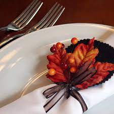 They take so little time and effort to make that even kids can make them! Autumn Leaves Napkin Rings For Bhg Making It Lovely