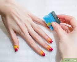 How To Do Gradient Nails With Pictures