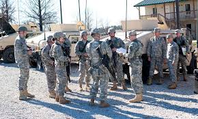 Right-left) Maj. Ron Deweese, commander of D Company, - NARA ...