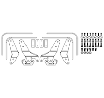 Minimizer Fender Bracket Kit For Hendrickson SC20 Steerable Lift Axle W/  Welded Brake Cam Tube