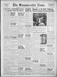 The Summerville news. (Summerville, Chattooga County, Ga.) 1896-current,  June 02, 1949, Image 1 « Georgia Historic Newspapers