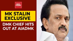 Mk stalin delivers his 1st speech as dmk president | #dmk #mkstalin #dmkpresidentstalin dmk chief, mk stalin has launched a scathing attack on prime minister, narendra modi by calling him a. Aiadmk Is An Anti Tamilian Party Dmk Chief Mk Stalin Speaks Exclusively To India Today Youtube