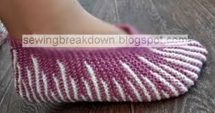 خياطة و تفصيل خطوات كروشيه جوارب شتوية 2015 Knit Shoes Crochet Slippers Knitted Slippers