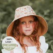 Sightseer' Girls Wide Brimmed Sun Bonnet -Marie