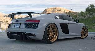 This Modified Audi R8 Plus Is An Attention Seeker Carscoops Audi R8 V10 Plus Dream Cars Audi Audi R8 Spyder