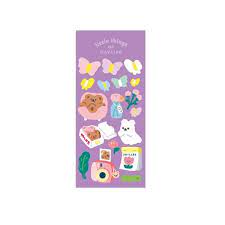 bonjour orchard stickers ibentoy stiker gambar lucu ilustrasi poster