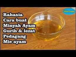 Entdecke rezepte, einrichtungsideen, stilinterpretationen und andere ideen zum ausprobieren. Youtube Cara Membuat Minyak Mie Ayam Sobat Dapur Ayam Minyak Mie