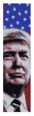 President Trump Bracelet Pattern Make America Great Again Keep America  Great Digital Peyote and Loom Pattern God Bless the USA