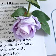 Delivering australia and new zealand wide. Yo Cho Artificial Flower Silk Rose Flannelette Single Branch Rose Fake Flower Burgundy Diy Home Party Decor Wedding Supplies Artificial Dried Flowers Aliexpress