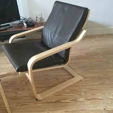 Look Ma No Headrest Ikea Hackers Ikea Poang Chair Leather Dining Room Chairs Target Lounge Chairs