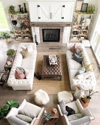Jeannine Dean On Instagram We Ve Lived Here 2 5 Years And I Finally Added A Rug To The Great Ro In 2020 Large Living Room Layout Family Room Layout Livingroom Layout
